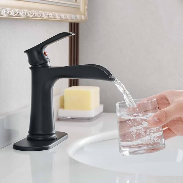 BYH build your home Waterfall Single Hole Single Handle Low Arc