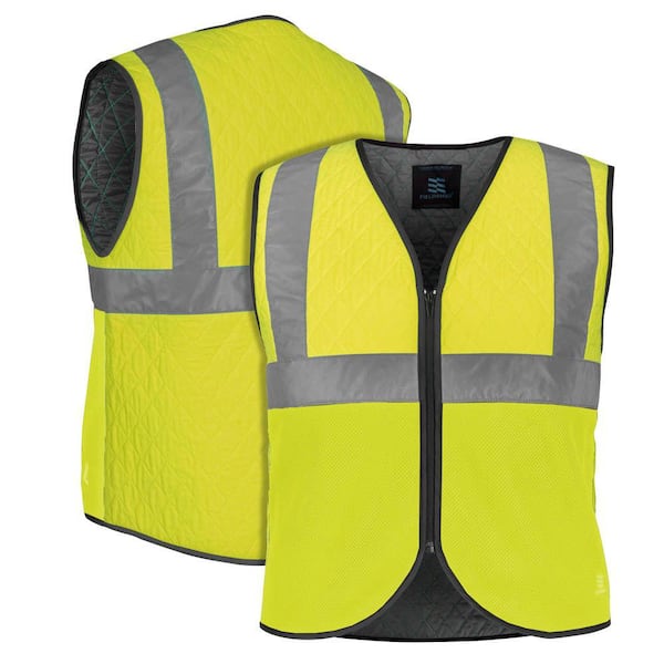 MOBILE COOLING Mens Medium High Visibility Pro Hydrologic Evaporative Cooling Vest