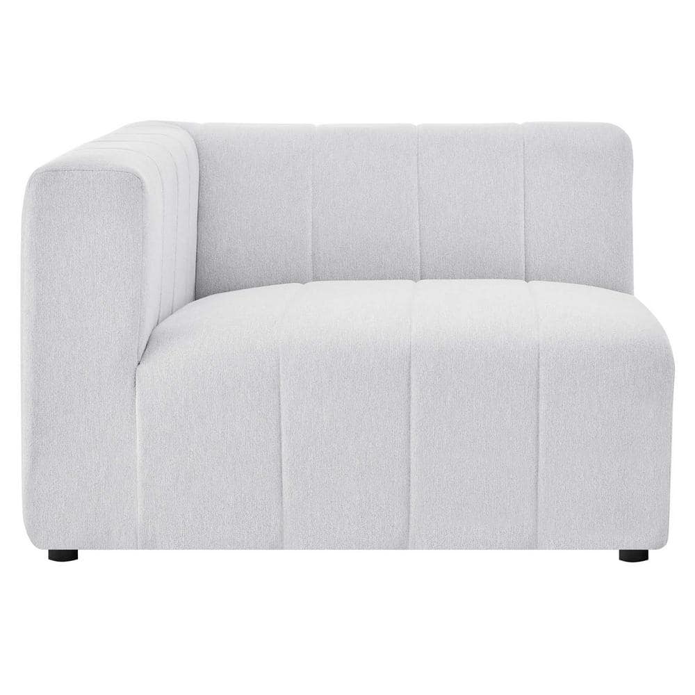 Bartlett Ivory Soft Fabric Modular Left-Arm Lounge Chair
