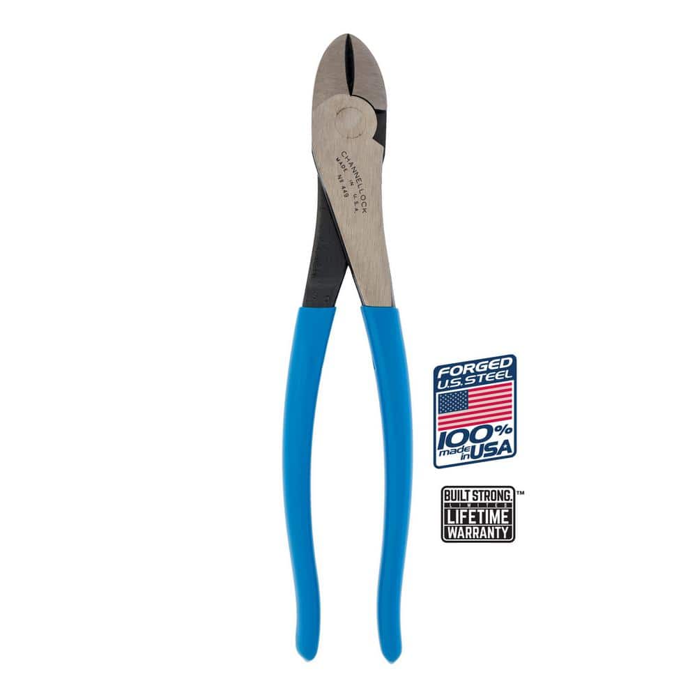Channellock 9.54 in. High Leverage Cutting Plier 449 - The Home Depot