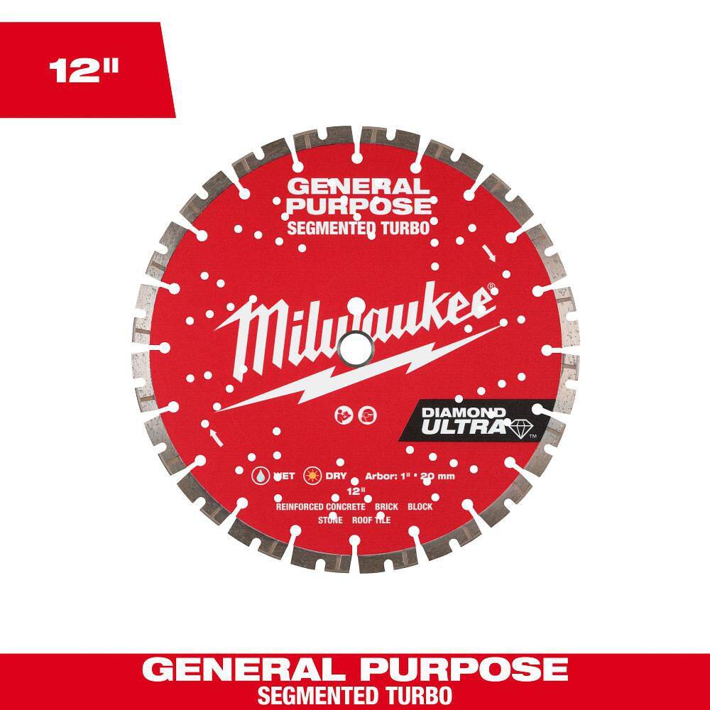 12 in. Ultra Segmented General purpose Diamond Blade price history on PriceWatchPro