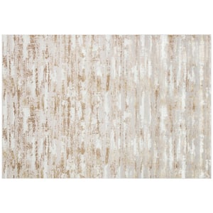 Milano Home 2 ft. x 3 ft. Beige Woven Area Rug