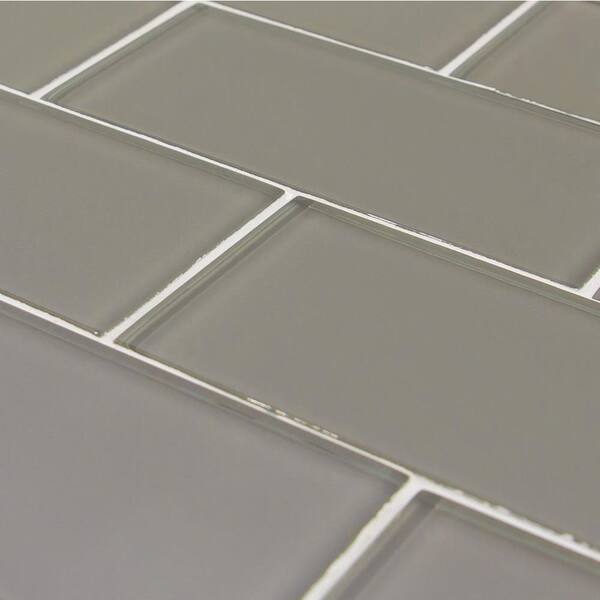 Jeffrey Court Fieldstone Gloss Browns/Tans 3 in. x 6 in. Glass Wall Tile (1 sq. ft. / pack)