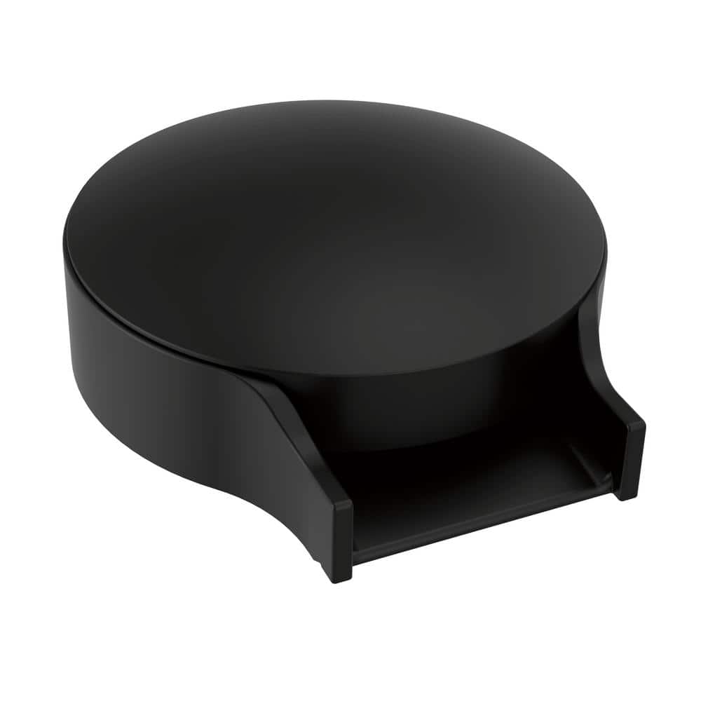 Matte Black Stainless Steel Glass Rinser with Pull-out Spray