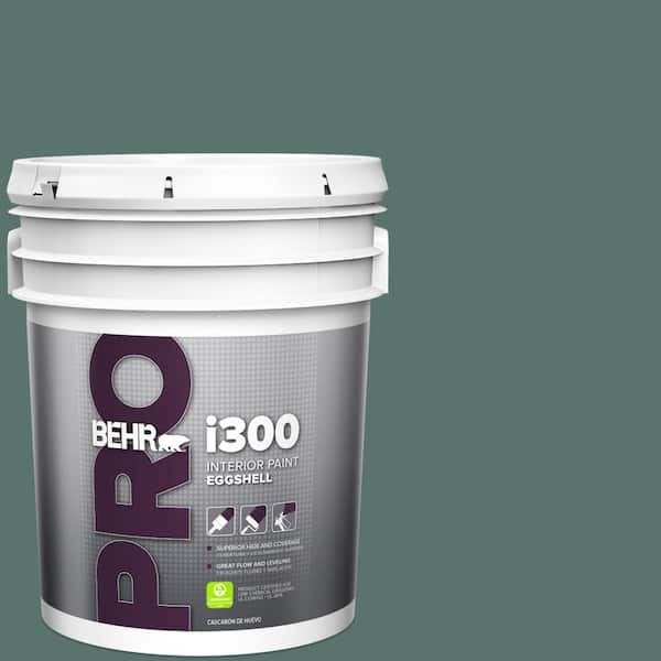 BEHR PRO 5 gal. #HDC-WR16-04 Noble Fir Eggshell Interior Paint