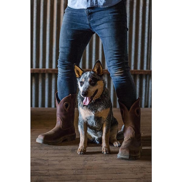 Steel blue 2024 heeler boots