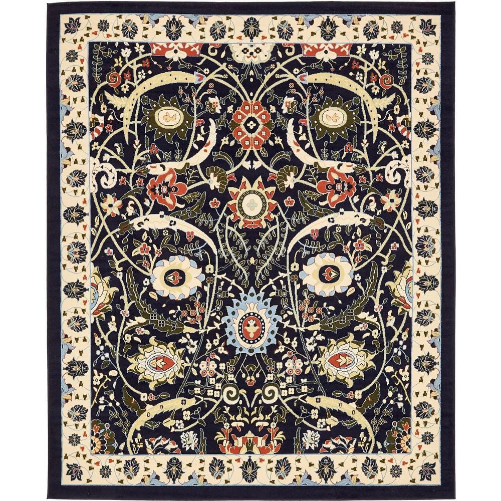 Espahan Cape Cod Navy Blue 8' 0 x 10' 0 Area Rug price history on PriceWatchPro