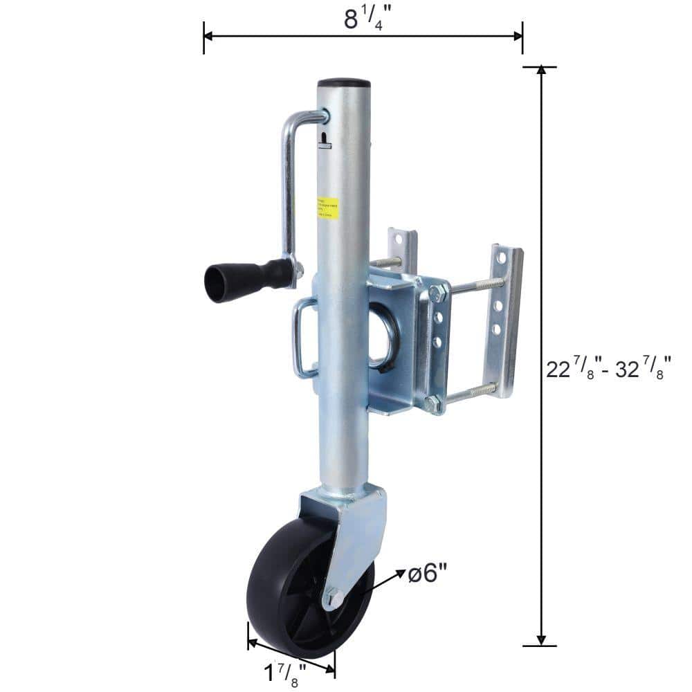 "32.8"" Boat Trailer Jack, 1000lb Capacity, Bolt-on, for RV & Trailers" price history on PriceWatchPro