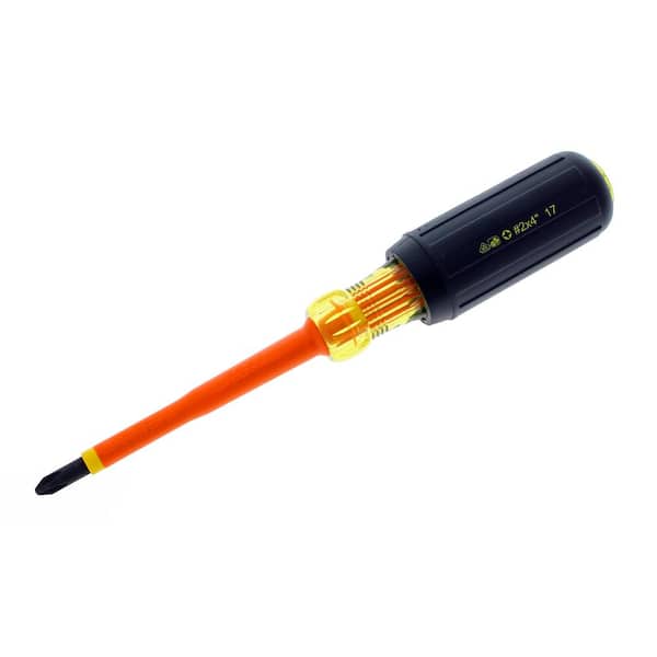 Ideal Phillips #2 x 4 in. Insulated Screwdriver