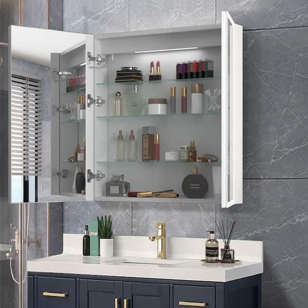 Silver deals medicine cabinet