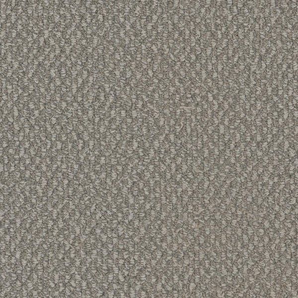 Home Decorators Collection Dark Paradise - Eden - Gray 25 oz. SD Polyester Loop Installed Carpet