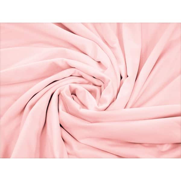 Blush Pink stretch crepe fabric, 2 way stretch pebble crepe