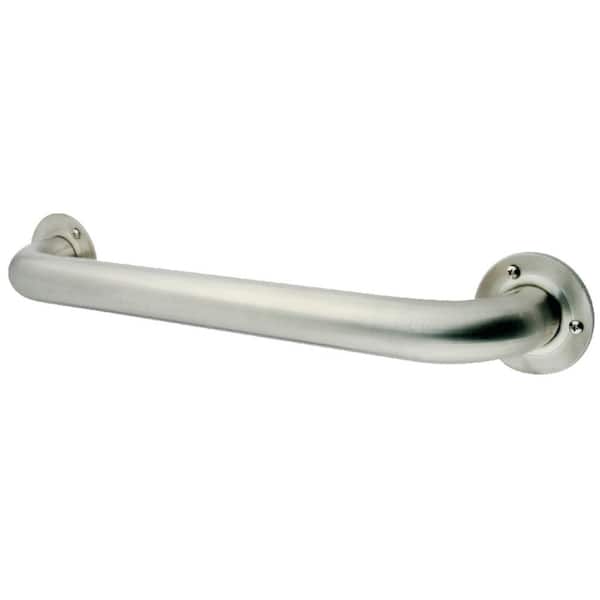 Kingston Brass Traditional 16 in. x 1-1/2 in. Grab Bar in Brushed Nickel