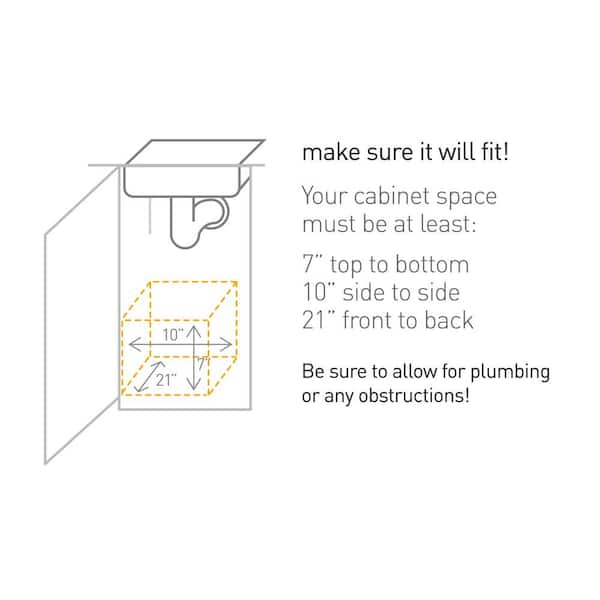 9 inch pull-out cabinet organizer - simplehuman