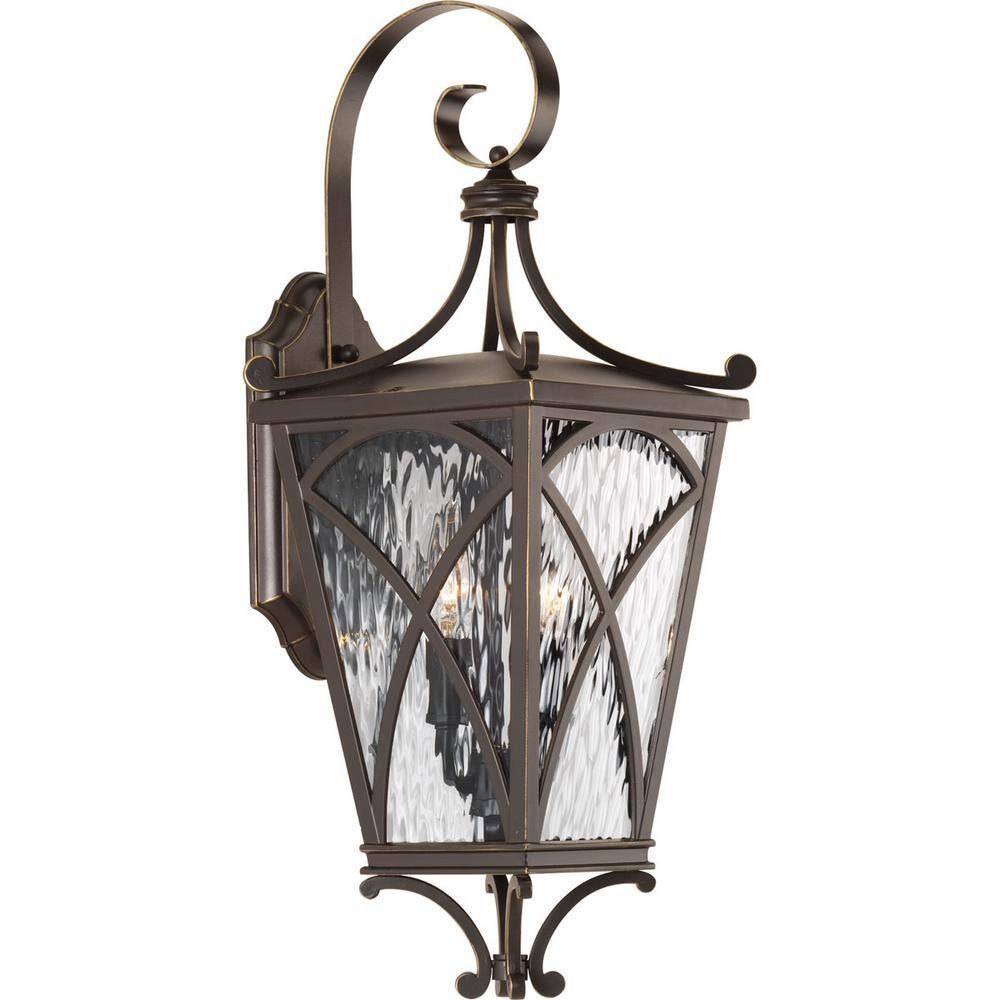 Cadence Oil Rubbed Bronze Outdoor Wall Lantern with Clear Glass