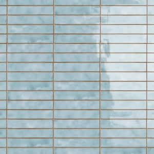 Hudson Studio Soho Brick Marine 1-7/8 in. x 9-3/4 in. Ceramic Wall Tile (6.24 sq. ft./Case)