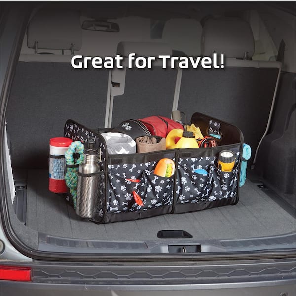 Stalwart 75-CAR2001 Collapsible Car Trunk Organizer Caddy