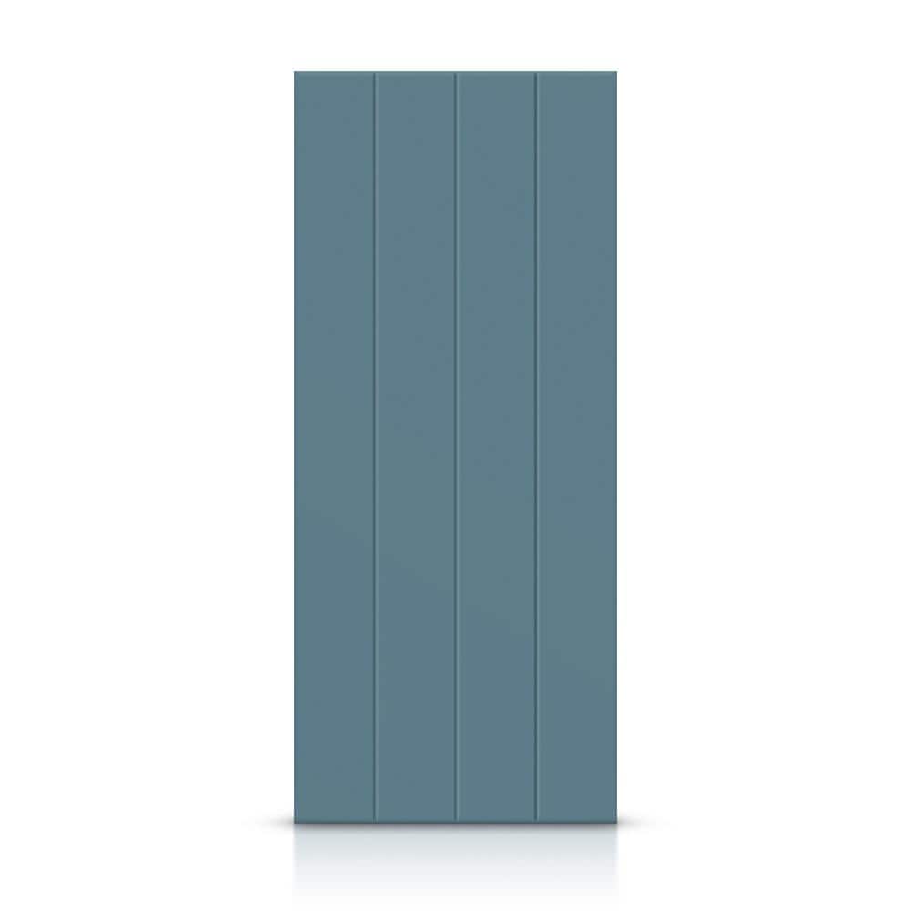 36 in. x 96 in. Hollow Core Dignity Blue Painted Composite MDF Interior Door Slab price history on PriceWatchPro