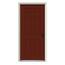 JELD-WEN 36 in. x 80 in. Fan Lite Mesa Red Painted Steel Prehung Left ...