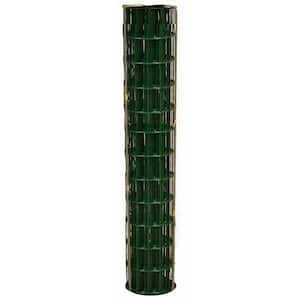2 ft. x 50 ft. 16-Gauge Green PVC-Coated Welded Wire