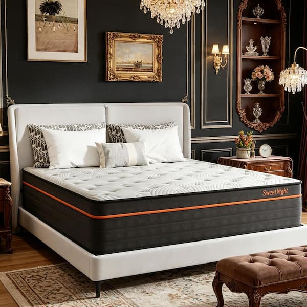 Sweetnight Comfort Queen Medium Memory Foam Hybrid Individually