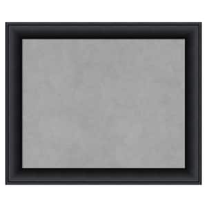 Nero Black 23 in. x 19 in. Framed Magnetic Board