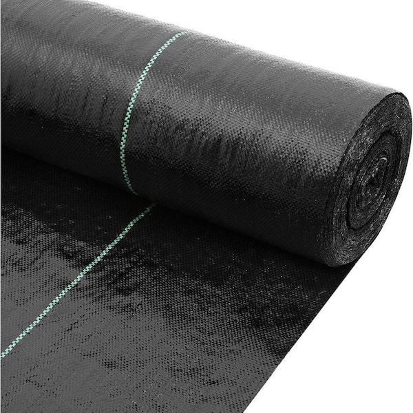 Driveway Fabric Commercial Weed Barrier 13x115 ft Heavy Duty 5OZ French Drain Fabric for Erosion Control Landscaping