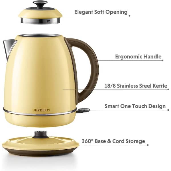 1.8l Glass Electric Kettle,110v, Large Capacity, Great For Home, With  European Plug And American Plug
