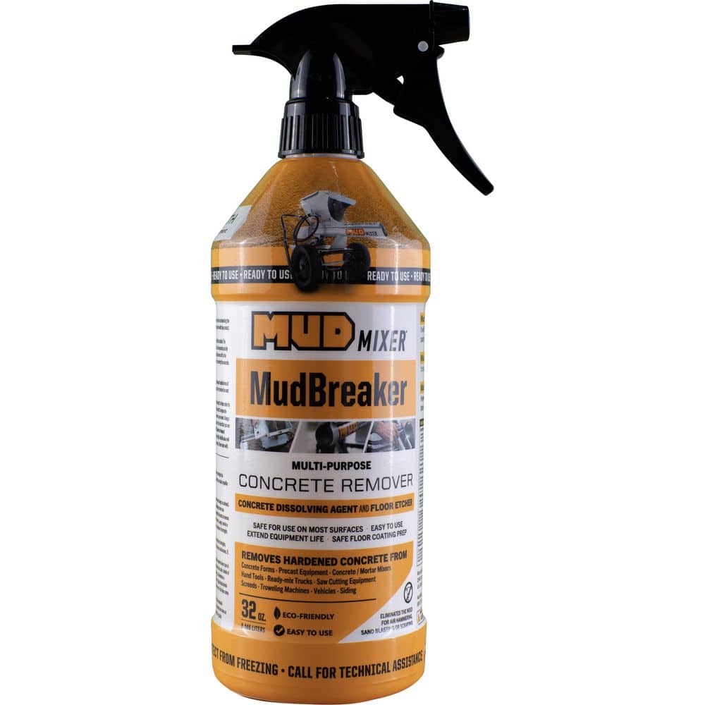 MUDMIXER Mud Breaker 32 oz. Concrete Removal and Dissolver Spray