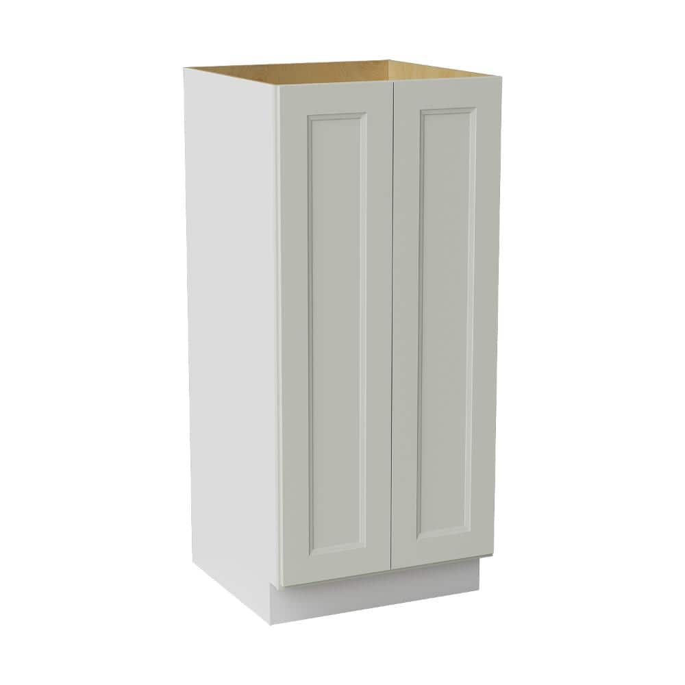 24 in. W x 24 in. D x 54 in. H Ready to Assemble Double Shaker Pantry Kitchen Cabinet in Laguna Grey price history on PriceWatchPro