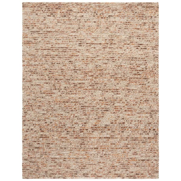 Natura Dark Brown/Beige 8 ft. x 10 ft. Gradient Area Rug