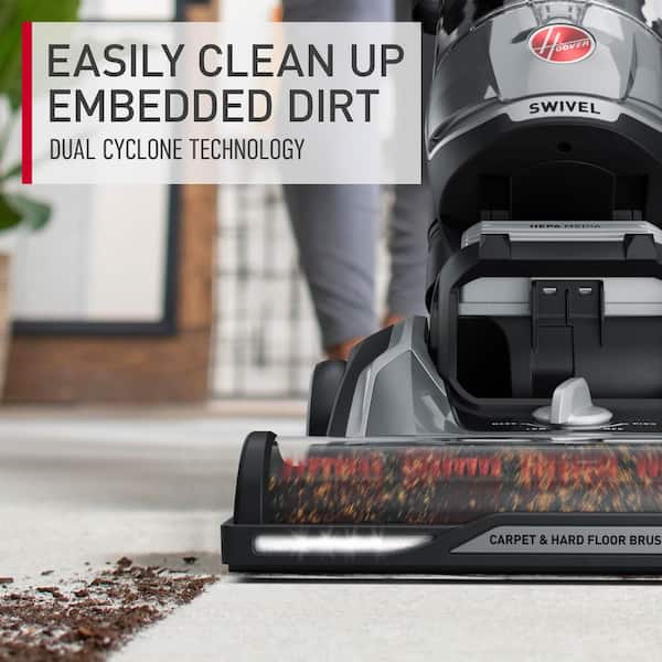 High Performance Swivel XL Pet Bagless Corded Upright Vacuum for Carpet and Hardfloor with HEPA Filter