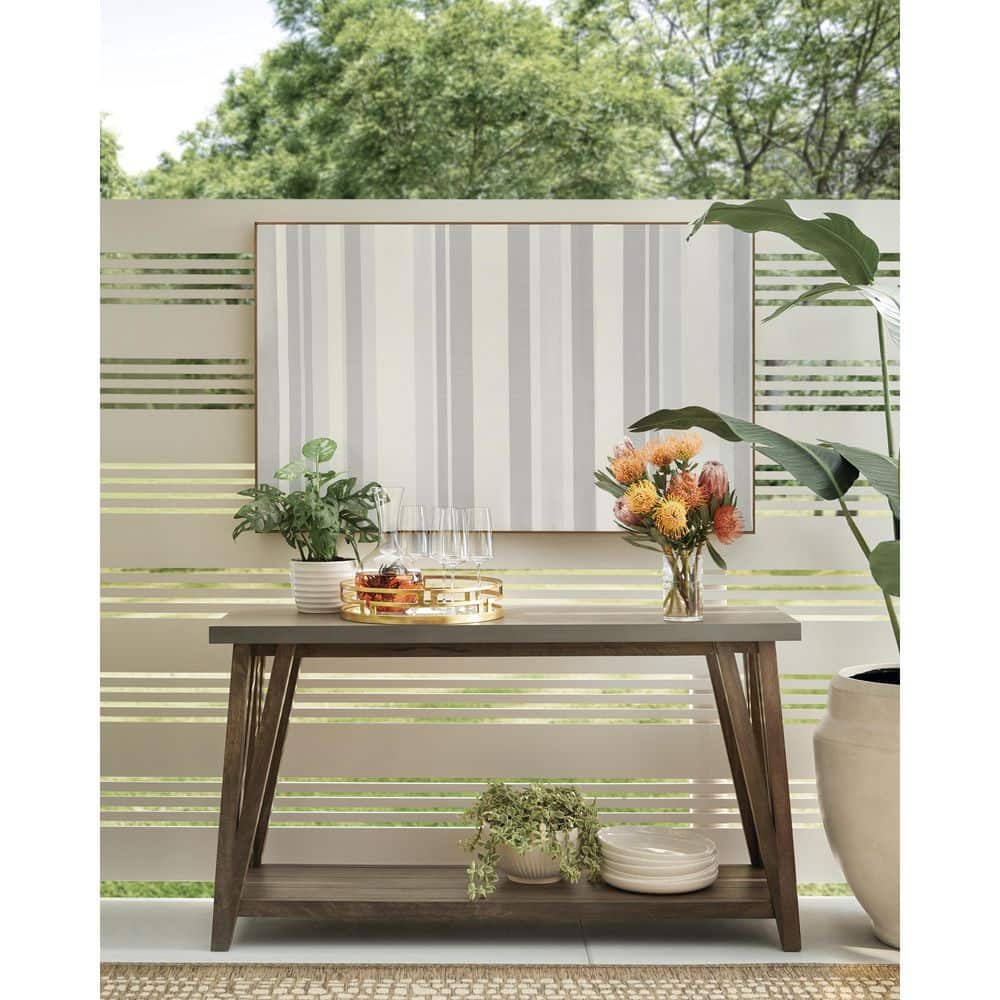 Marlin Brown Rectangular Synthetic Indoor/Outdoor Area Rug 8' x 10'