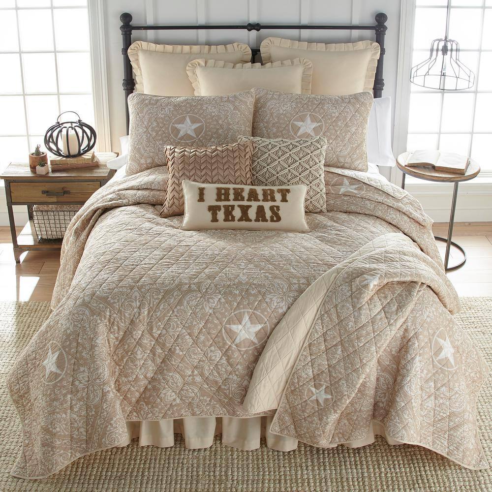 Medium Off-White Crochet Bohemian Decorative Pillow
