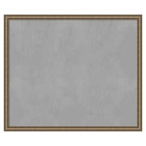 Angled Bronze 51 in. x 43 in. Framed Magnetic Board