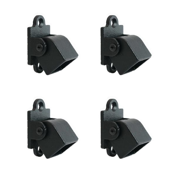 FORTRESS Fe26 Cable Rail 1 in. Black Sand Adjustable Stair Corner Bracket