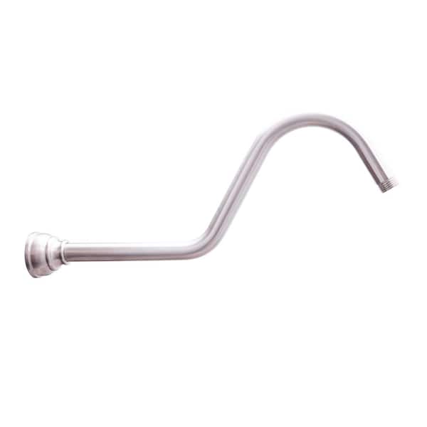 Dyconn 16 In S Shaped Shower Arm With, 18 Inch Shower Arm