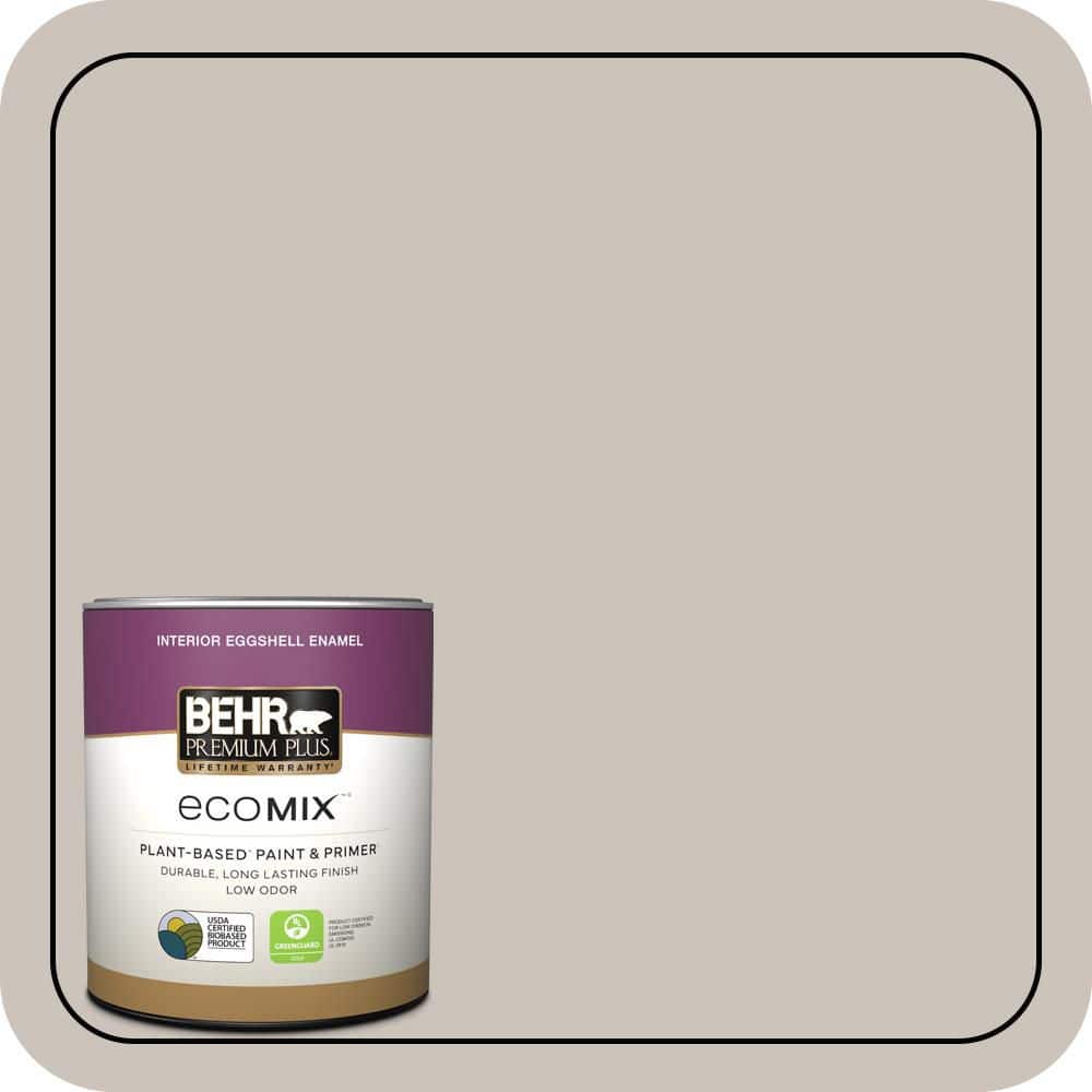 1 qt. #N200-2 Doeskin Gray Eggshell Enamel EcoMix Plant-Based Interior Paint & Primer price history on PriceWatchPro