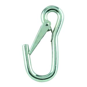 9/16 in. x 4 in. Zinc-Plated Fixed Snap Hook