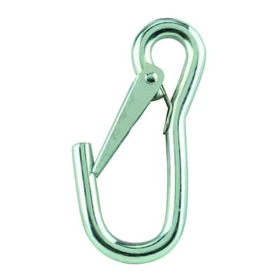 1/4 in. x 2 in. Zinc-Plated Rope S-Hook (2-Pack)