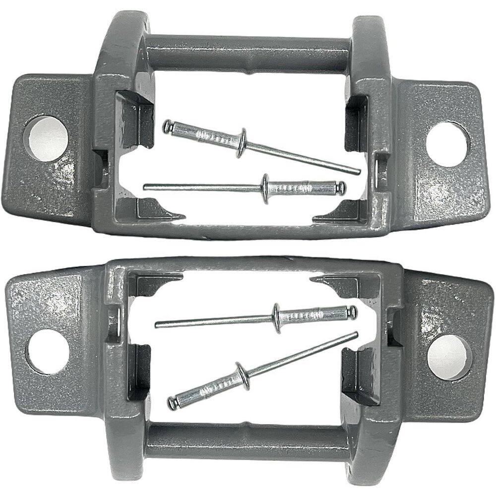 RV A&E Awning Replacement Foot Die-Cast Metal White with Rivets 2pc Grey price history on PriceWatchPro