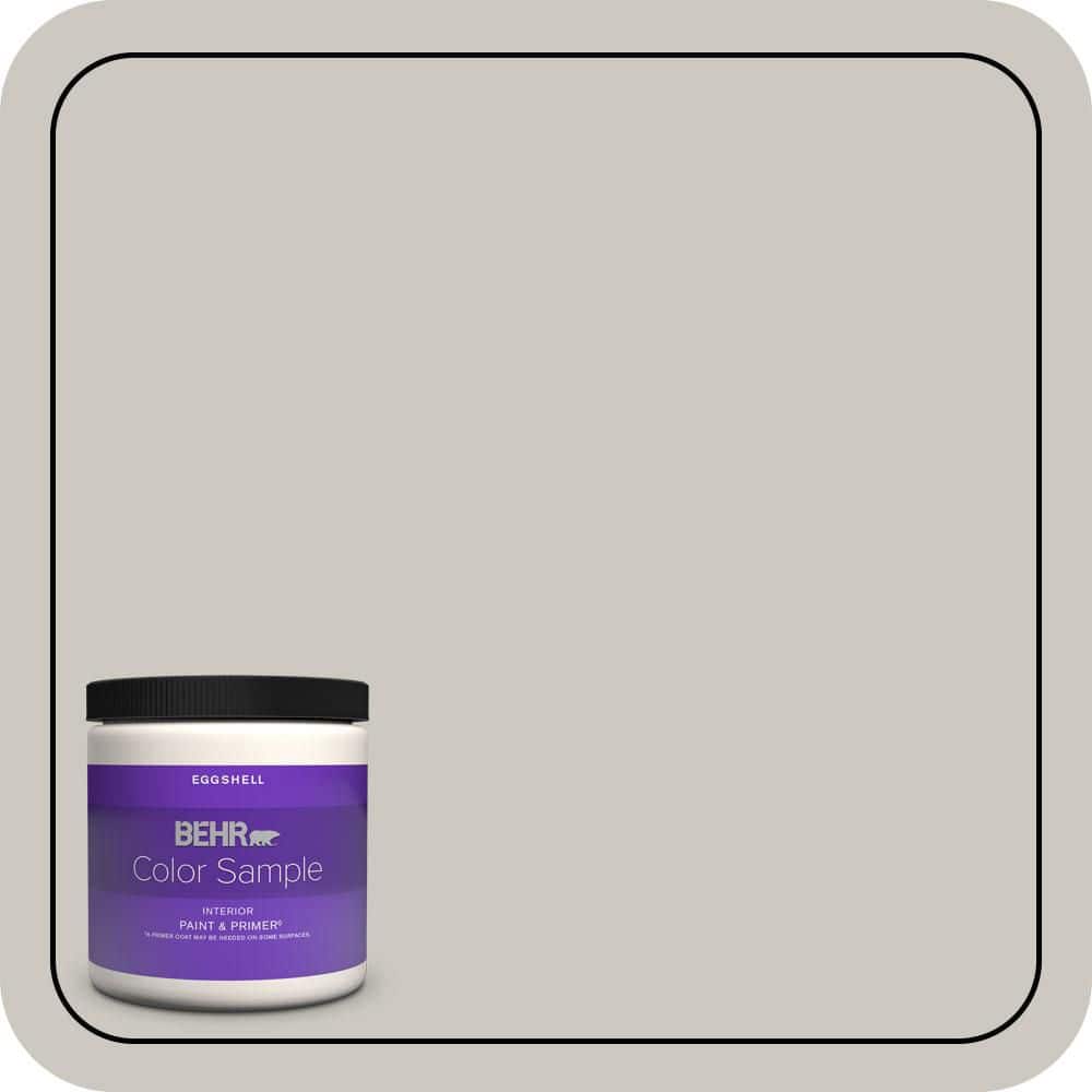 8 oz. Designer Collection #DC-009 Vintage Pewter Eggshell Interior Paint & Primer Color Sample price history on PriceWatchPro