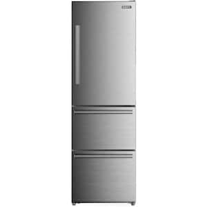 This Bottom mounted Tall Slim Refrigerator MDRF376-1150 features a