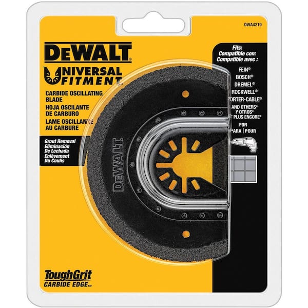 DEWALT Oscillating Carbide Grout Removal Blade DWA4219 The Home