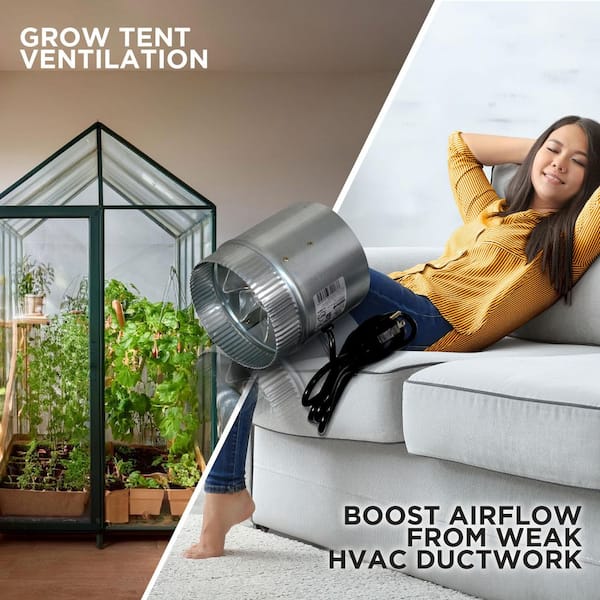 Duct Booster Fan Ac Vent Fan Ac Duct Booster Fan Suncourt Inductor