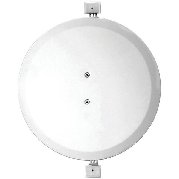 Emphasys White No Gang Audio Wall Plate
