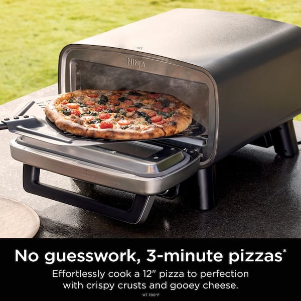 NINJA Artisan OutDoor Pizza Oven, 12 Inch, 5 Pizza Settings
