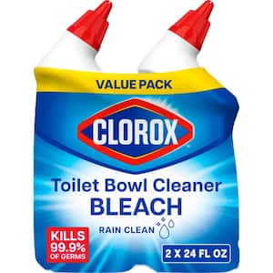 24 oz. Rain Clean Toilet Bowl Cleaner with Bleach (2-Pack)