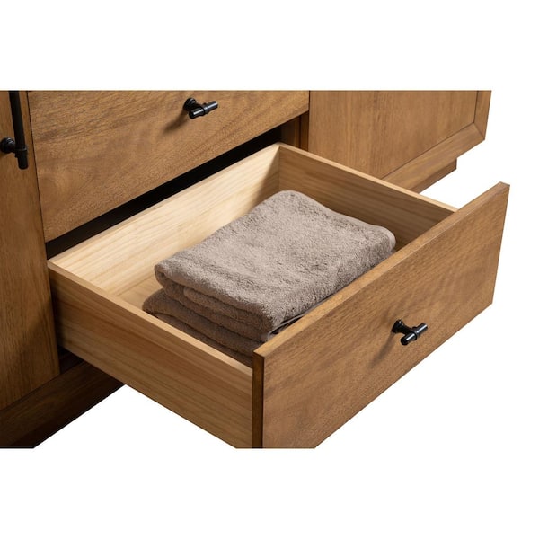 Vanity Art 72 in. W x 22 in. D x 38 in. H Double Sink