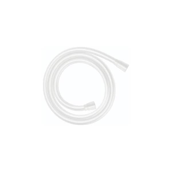 Hansgrohe 63 in. Techniflex Handheld Shower Hose in Matte White